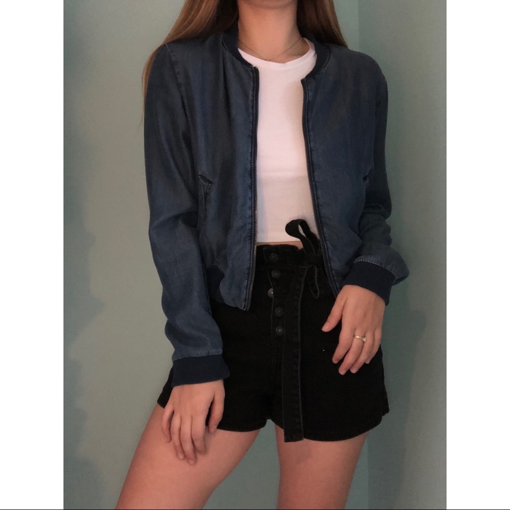 Denim Bomber Jacket 💥💥